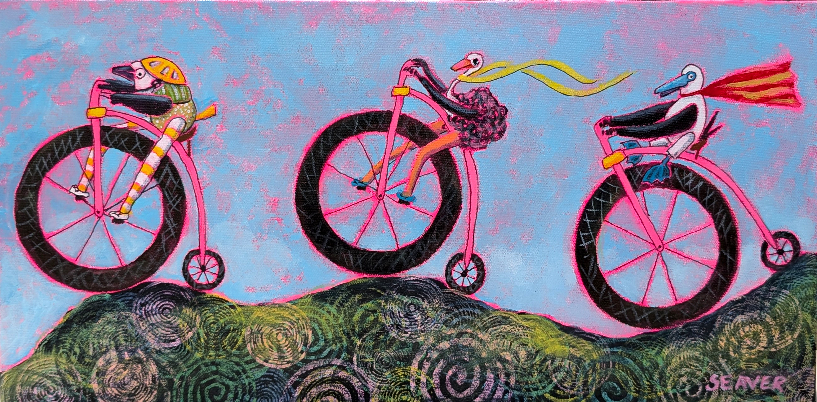The Pink Bike Road Rally